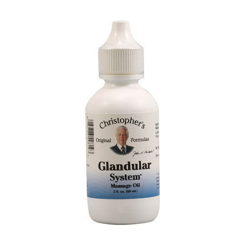 Dr. Christophers Glandular System Massage Oil - 2 Oz